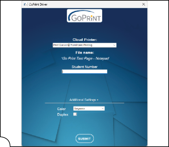 Secure your print job